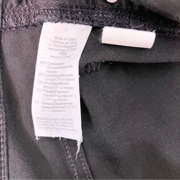 Madewell 9” High Rise Skinny Black Denim Jeans size 28 - Picture 12 of 15